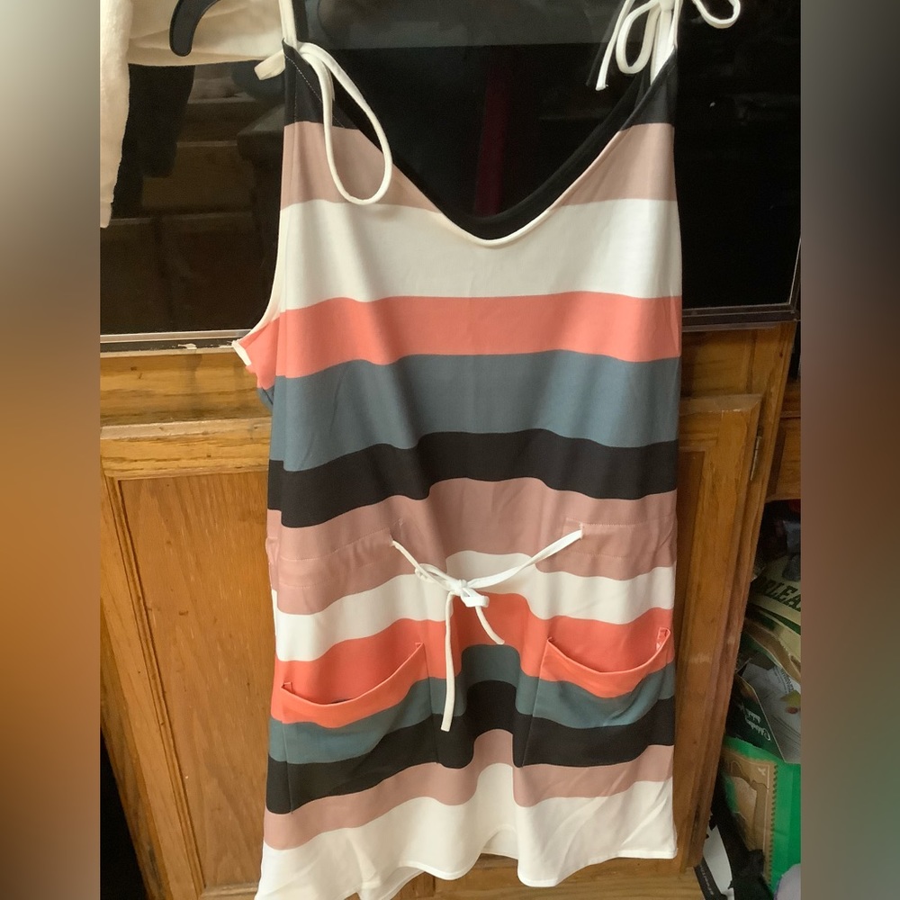 Striped Mini Sundress